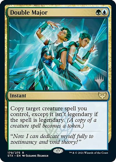Double Major card art