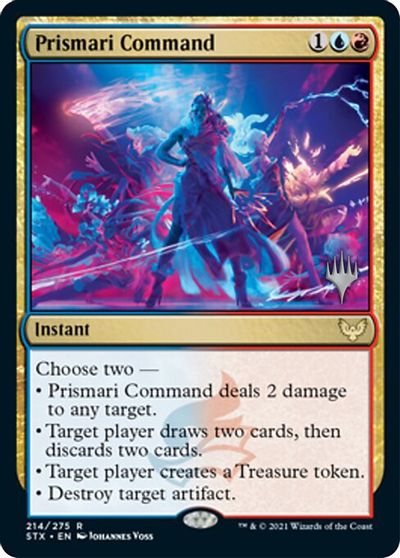Prismari Command card art