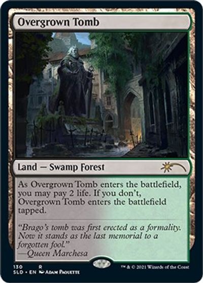 Overgrown Tomb card art