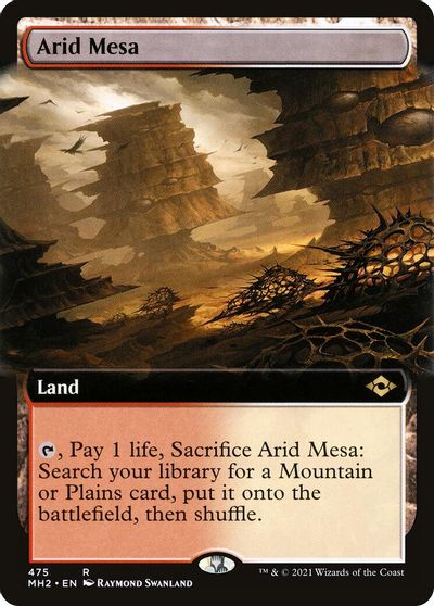 Arid Mesa (Extended Art) card art