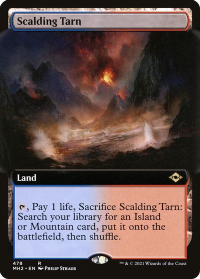 Scalding Tarn (Extended Art) card art