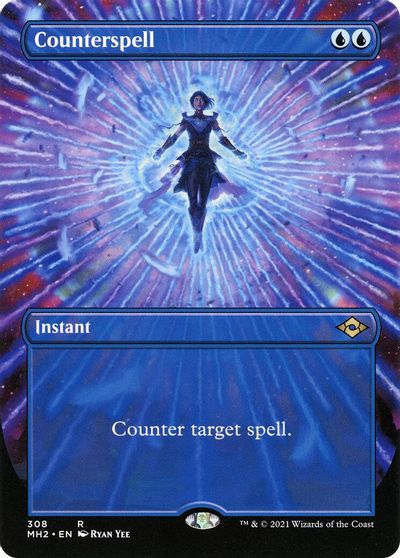 Counterspell (Borderless) card art