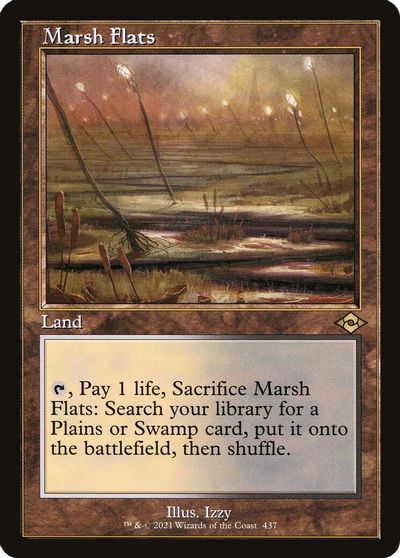 Marsh Flats (Retro Frame) card art
