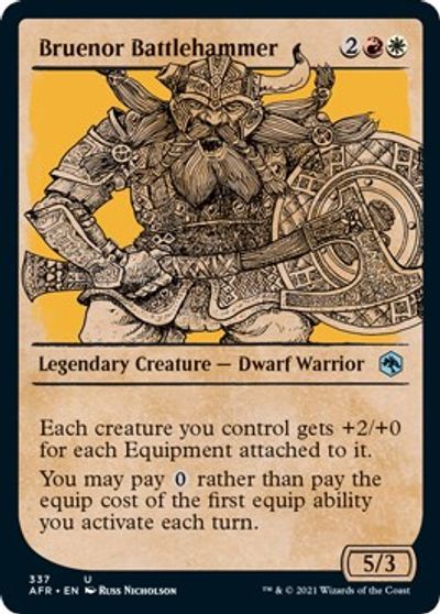 Bruenor Battlehammer (Showcase) card art