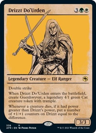 Drizzt Do'Urden (Showcase) card art