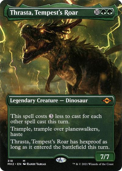 Thrasta, Tempest's Roar (Borderless) card art