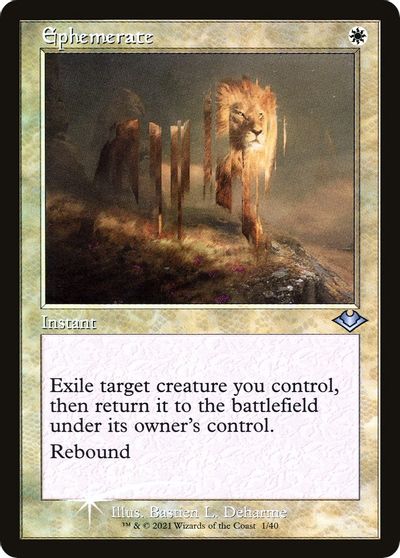 Ephemerate (Retro Frame) card art