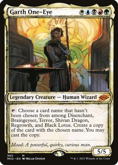 Garth One-Eye (Showcase) card art
