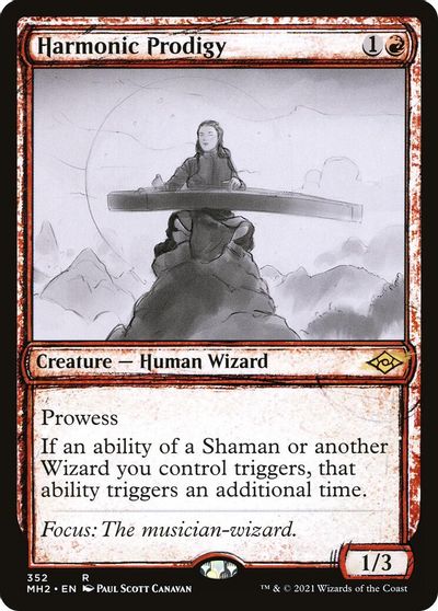 Harmonic Prodigy (Showcase) card art