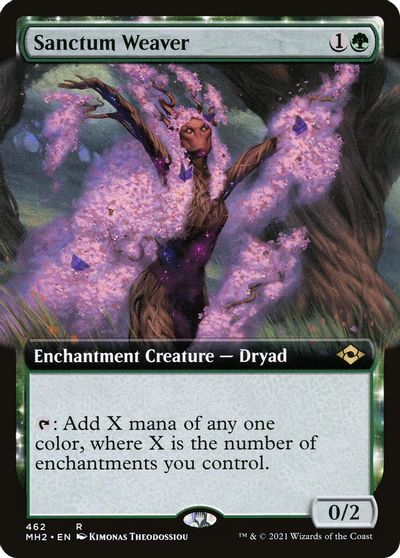 Sanctum Weaver (Extended Art) card art