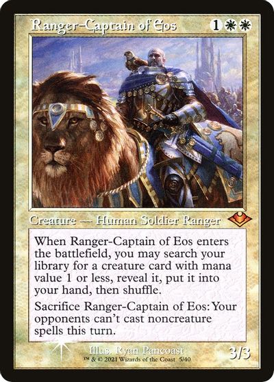 Ranger-Captain of Eos (Retro Frame) card art