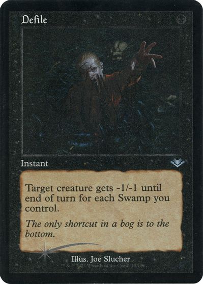 Defile (Retro Frame) (Foil Etched) card art