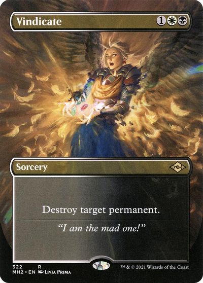 Vindicate (Borderless) card art