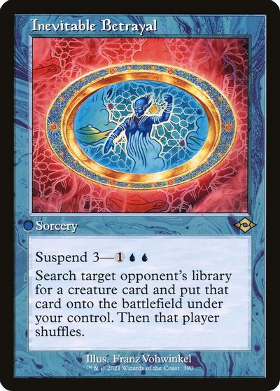Inevitable Betrayal (Retro Frame) card art
