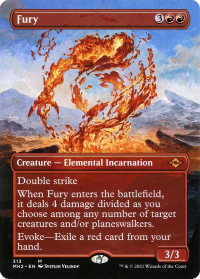 Fury (Borderless) card art