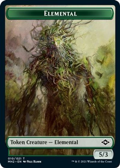 Elemental Token card art