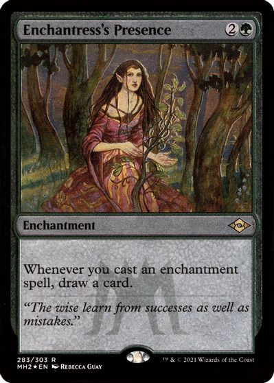 Enchantress's Presence (Foil Etched) card art