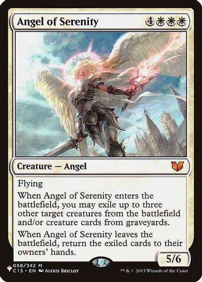 Angel of Serenity (C15) card art