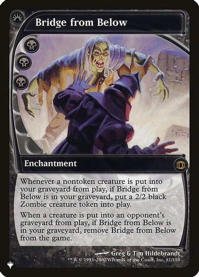 Bridge from Below card art