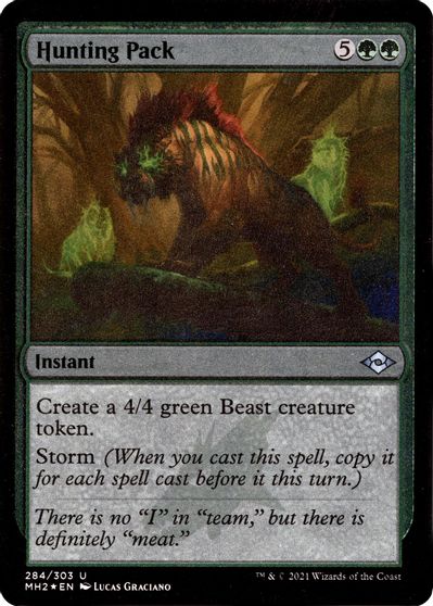 Hunting Pack (Foil Etched) card art