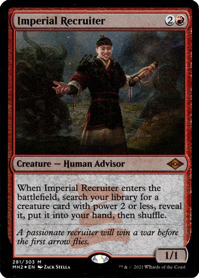 Imperial Recruiter (Foil Etched) card art