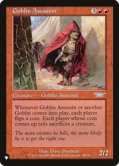 Goblin Assassin card art