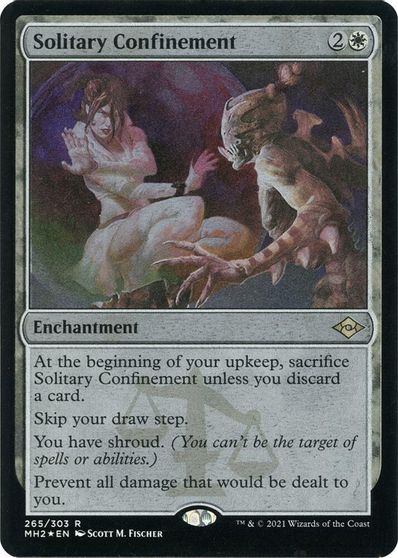 Solitary Confinement (Foil Etched) card art