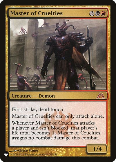 Master of Cruelties card art
