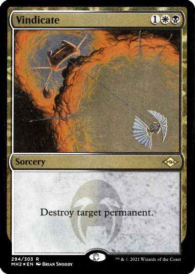 Vindicate (Foil Etched) card art