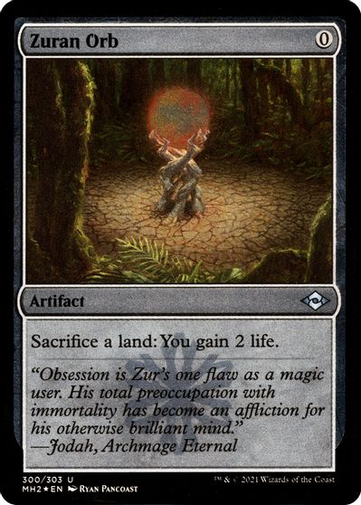 Zuran Orb (Foil Etched) card art