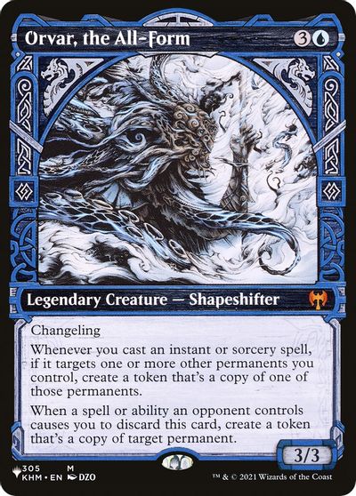 Orvar, the All-Form (Showcase) card art
