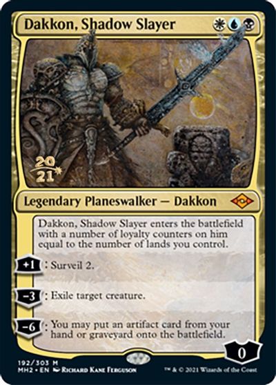 Dakkon, Shadow Slayer card art