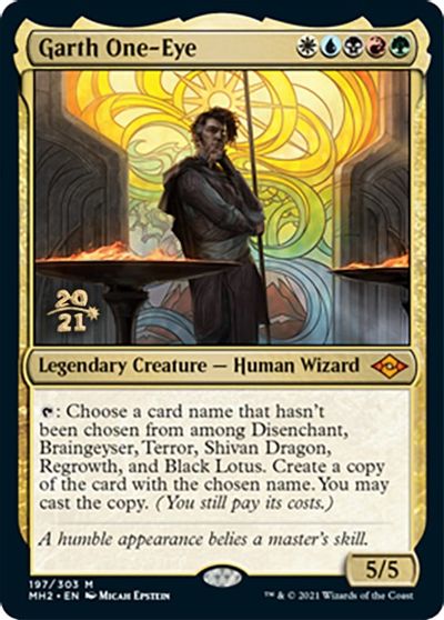 Garth One-Eye card art
