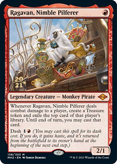 Ragavan, Nimble Pilferer card art
