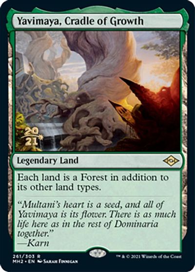 Yavimaya, Cradle of Growth card art