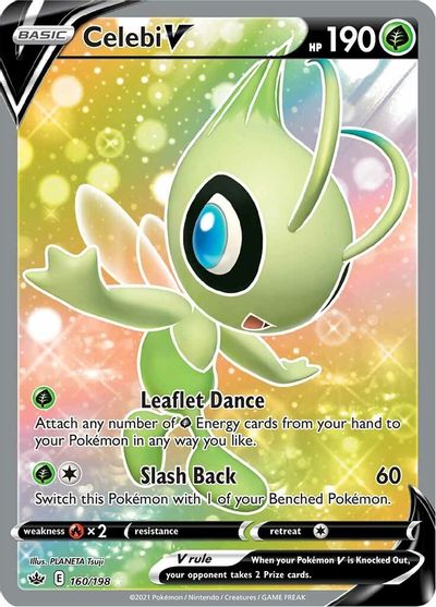Celebi V (Full Art) card art