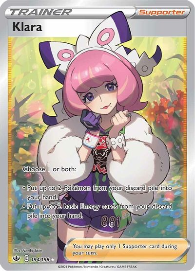 Klara (Full Art) card art