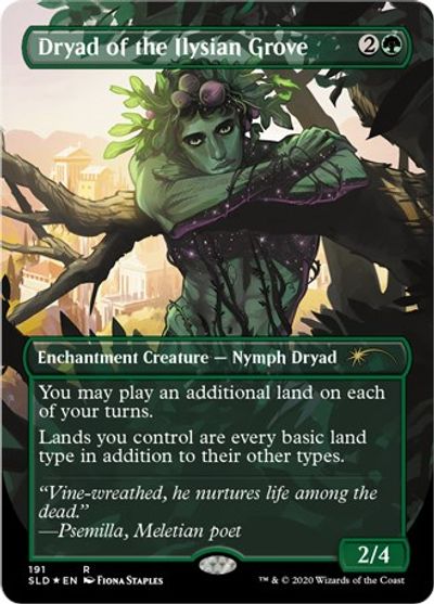 Dryad of the Ilysian Grove card art