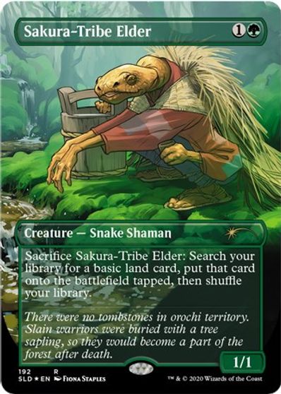 Sakura-Tribe Elder (192) card art