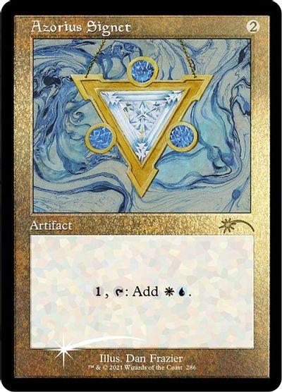 Azorius Signet (Foil Etched) card art