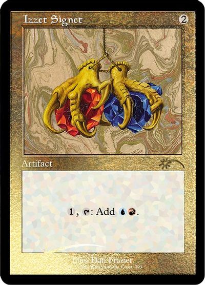Izzet Signet (Foil Etched) card art