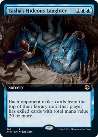 Tasha's Hideous Laughter (Extended Art) card art