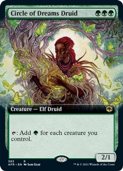 Circle of Dreams Druid (Extended Art) card art