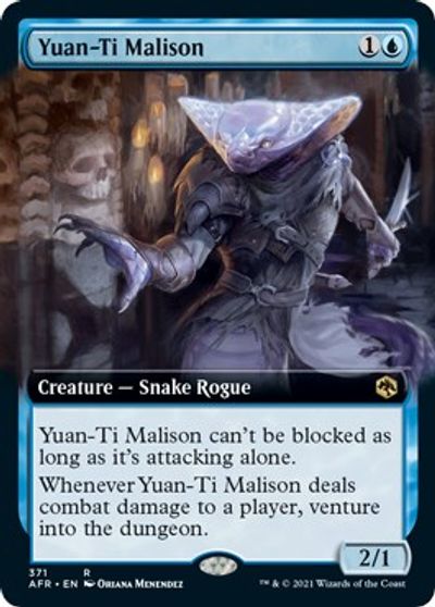Yuan-Ti Malison (Extended Art) card art