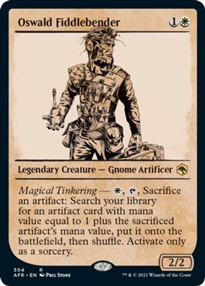 Oswald Fiddlebender (Showcase) card art