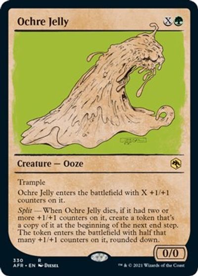 Ochre Jelly (Showcase) card art