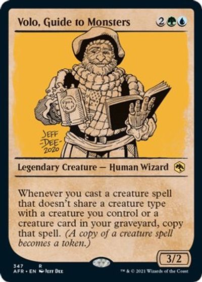 Volo, Guide to Monsters (Showcase) card art