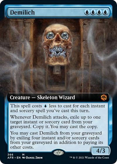 Demilich (Extended Art) card art