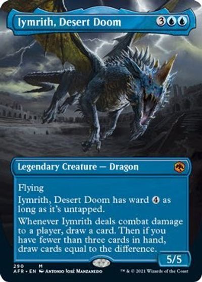 Iymrith, Desert Doom (Borderless) card art