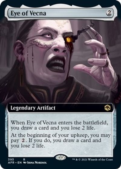 Eye of Vecna (Extended Art) card art